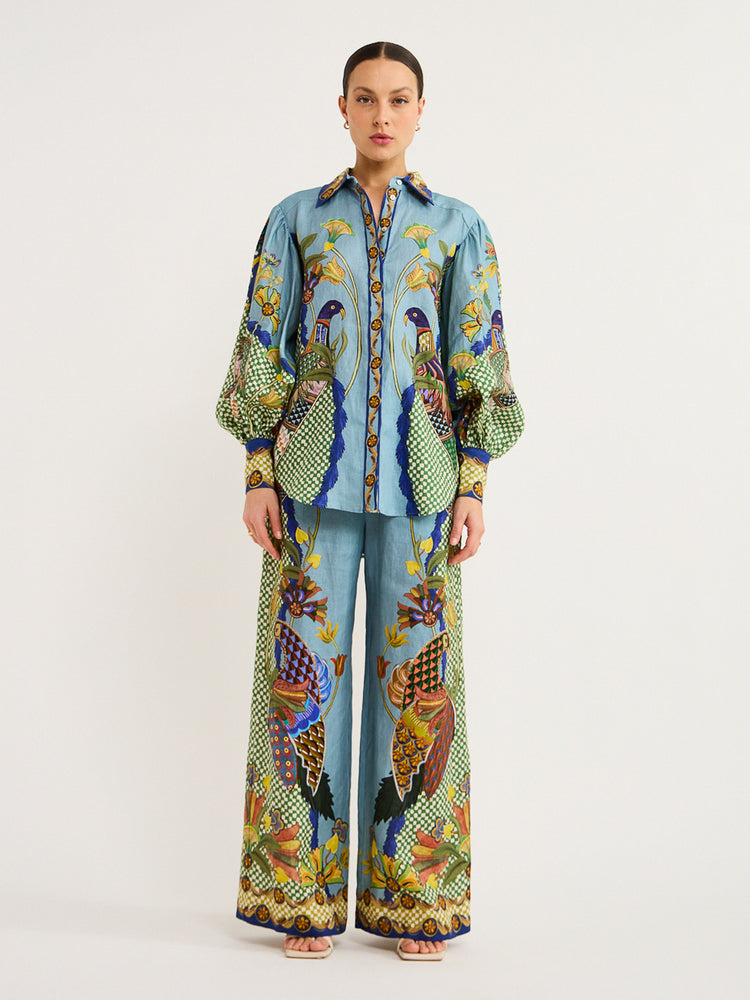 AKURA - CONJUNTO DOS PIEZAS ESTAMPADO