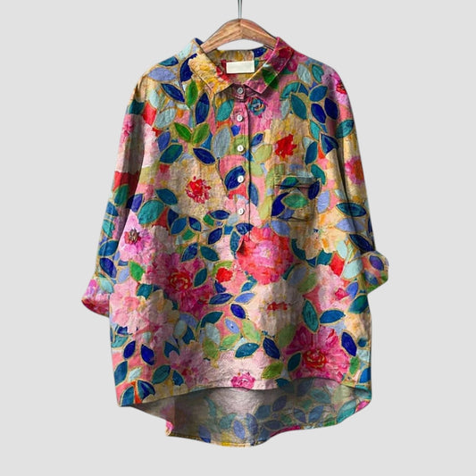 CELIA - BLUSA ESTAMPADA