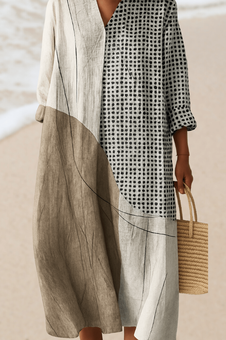 PLAYA - VESTIDO INSPIRADO EN EL ARTE