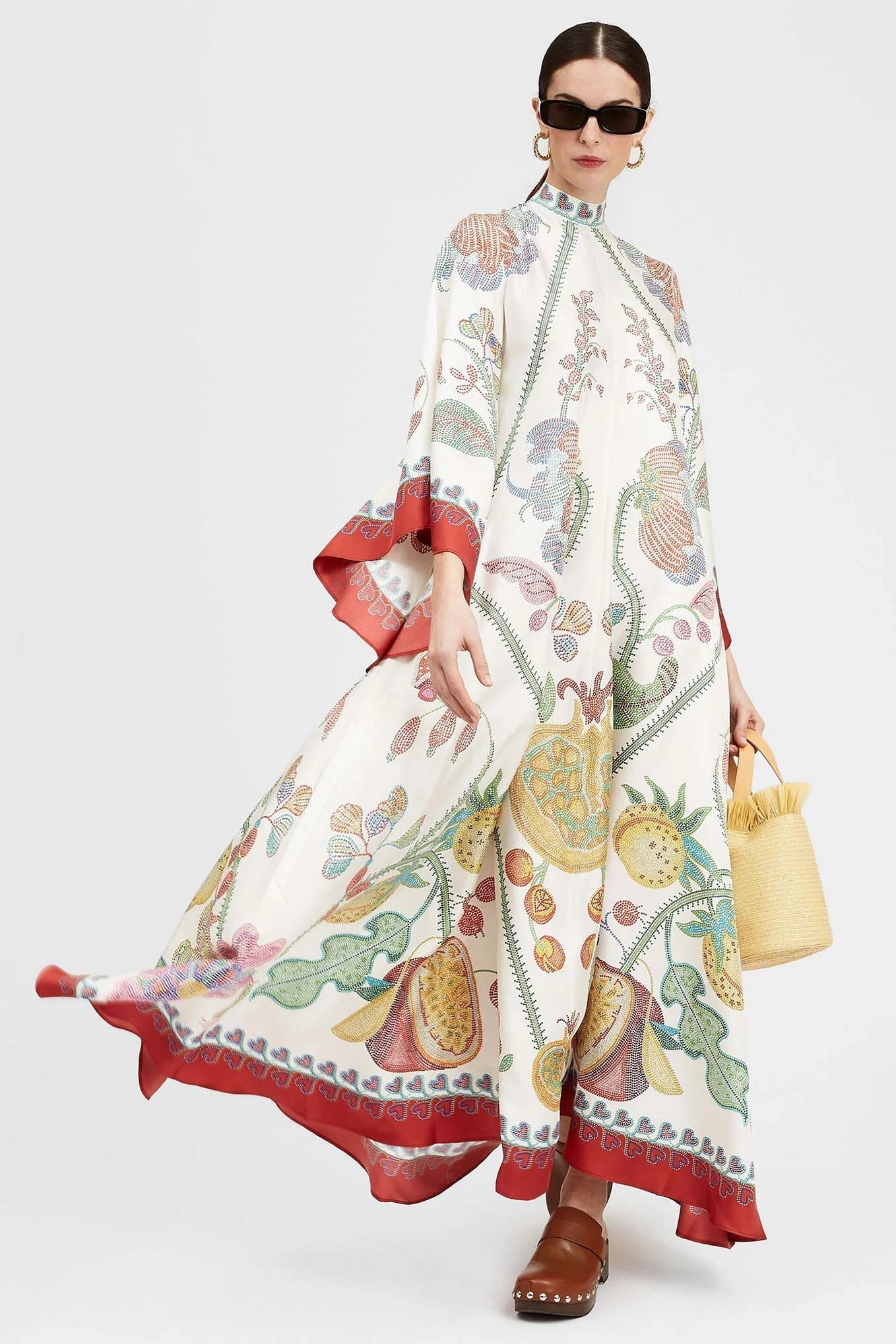 Azucena - Caftán estampado