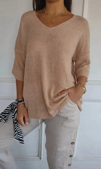 ROCÍO - BLUSA DE PUNTO FINO