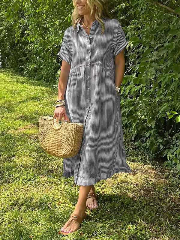 ÁNGELA - VESTIDO CAMISERO