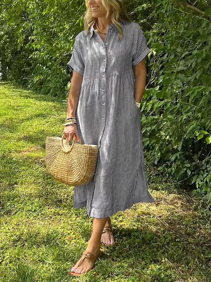 ÁNGELA - VESTIDO CAMISERO