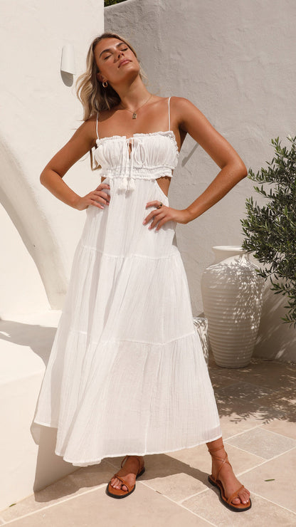 ADA - VESTIDO MIDI DE TIRANTES