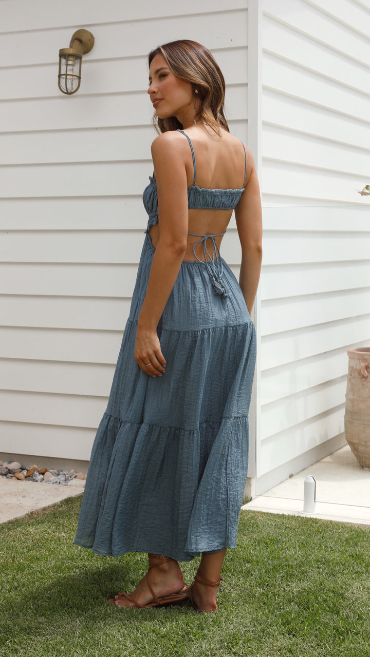 ADA - VESTIDO MIDI DE TIRANTES