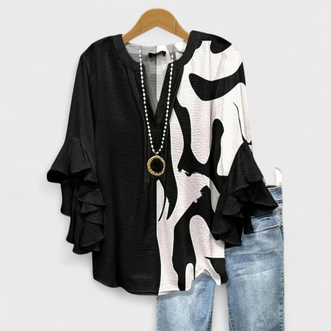 LINA - BLUSA ESTAMPADA
