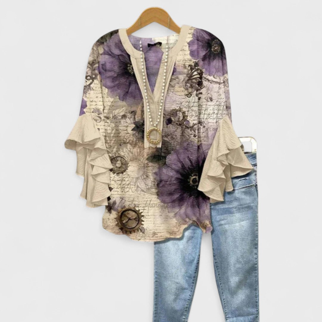 LINA - BLUSA ESTAMPADA