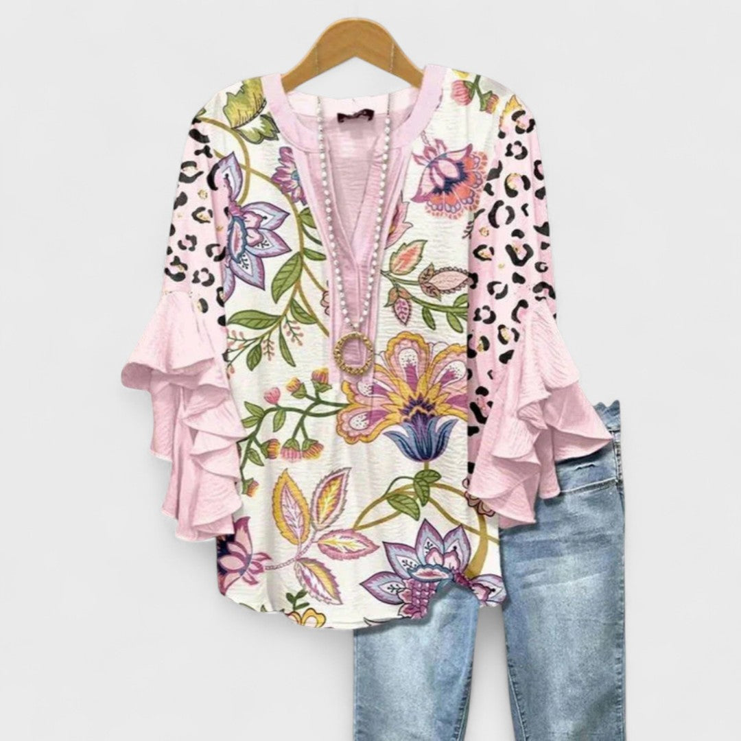 LINA - BLUSA ESTAMPADA