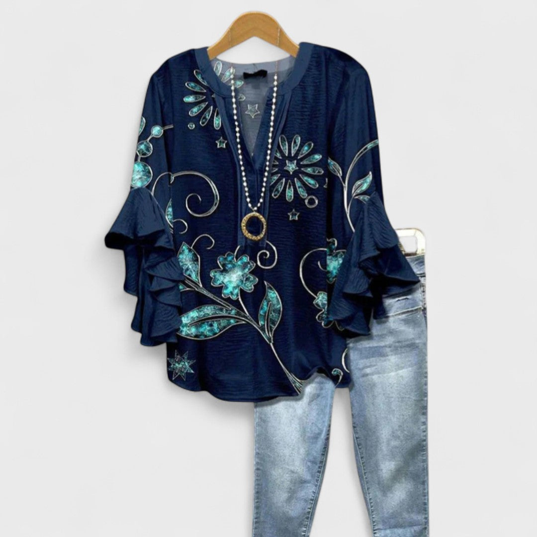 LINA - BLUSA ESTAMPADA