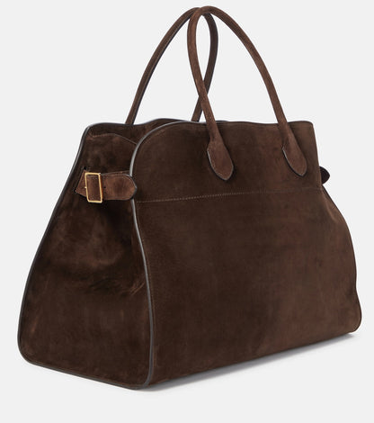 Bolso de ante marrón