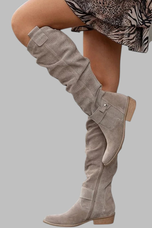 BOTAS ALTAS CON PLATAFORMA