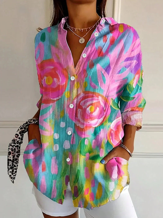 ASTRID - BLUSA ESTAMPADA