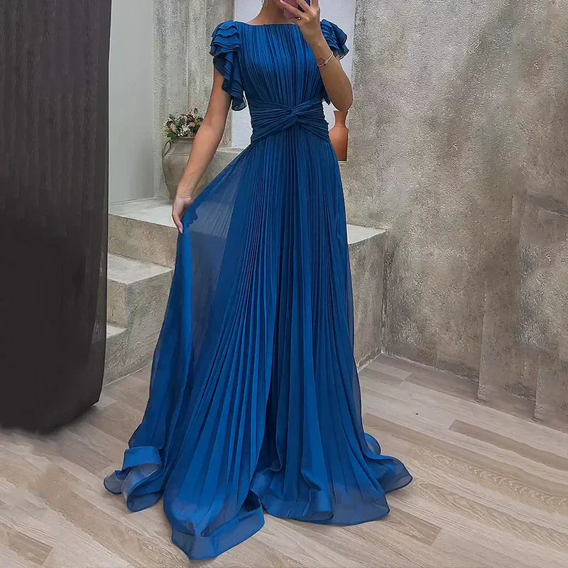 RORO - VESTIDO DE FIESTA PLISADO