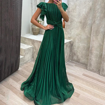 RORO - VESTIDO DE FIESTA PLISADO