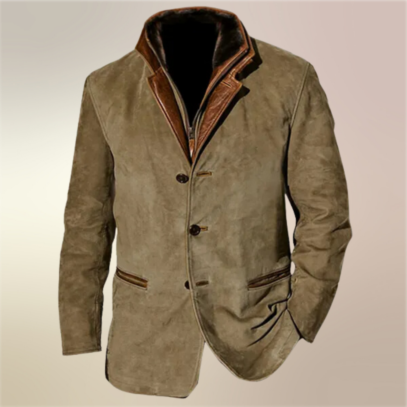 JUAN - ABRIGO VINTAGE FORRADO