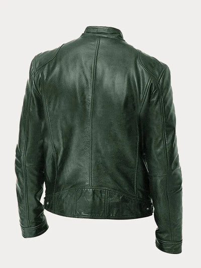 SCOTT | Chaqueta de cuero de temporada.