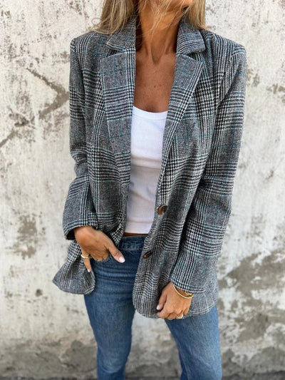 MARIVÍ - BLAZER A CUADROS