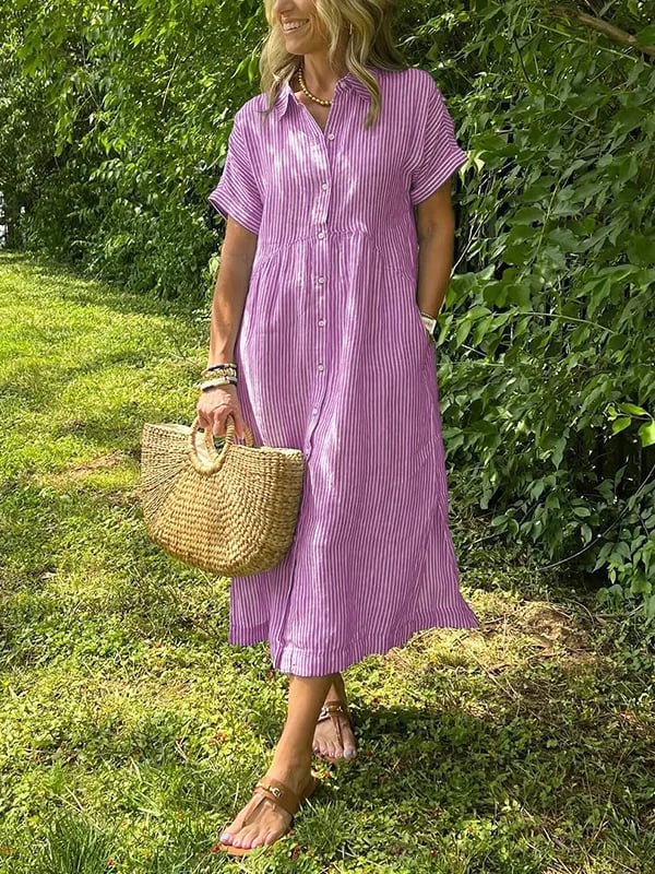 ÁNGELA - VESTIDO CAMISERO