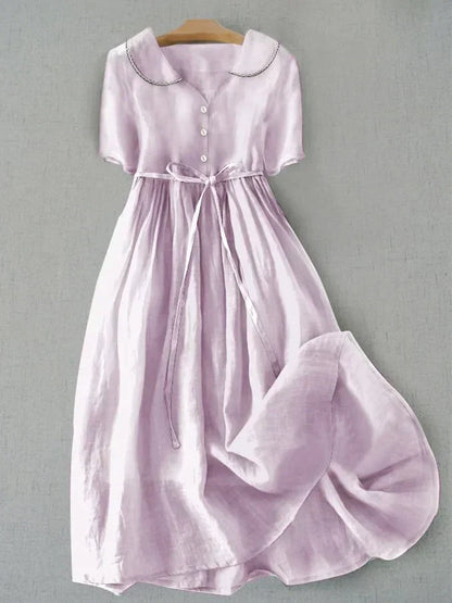 ISLA - VESTIDO MIDI FLUIDO