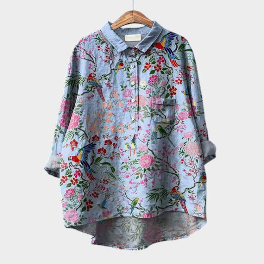 VIOLETA - BLUSA ESTAMPADA