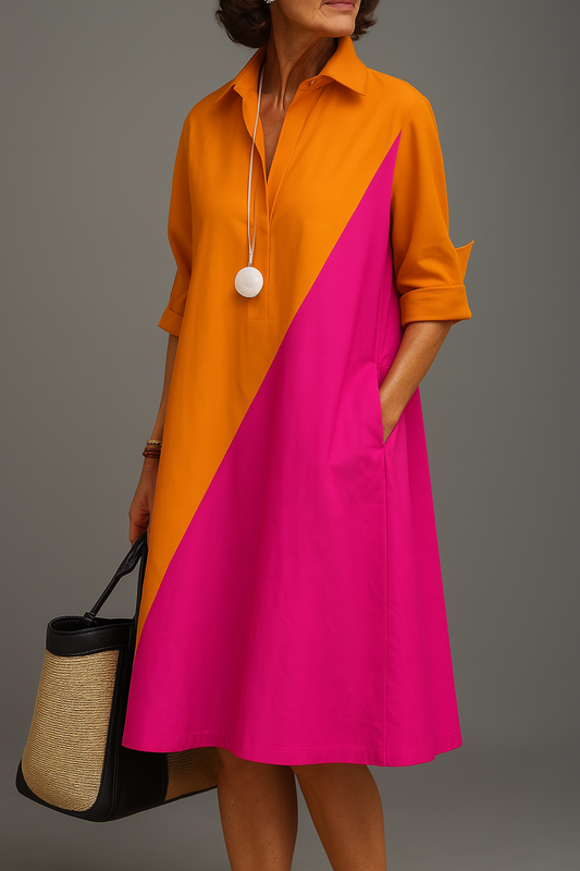 HELENA - VESTIDO MIDI ESTAMPADO