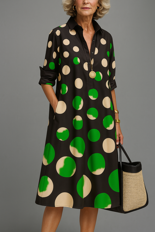 DANIELA - VESTIDO MIDI ESTAMPADO