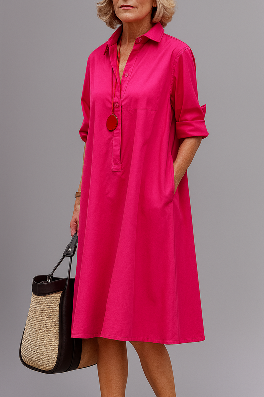 PETRA - VESTIDO MIDI ESTAMPADO
