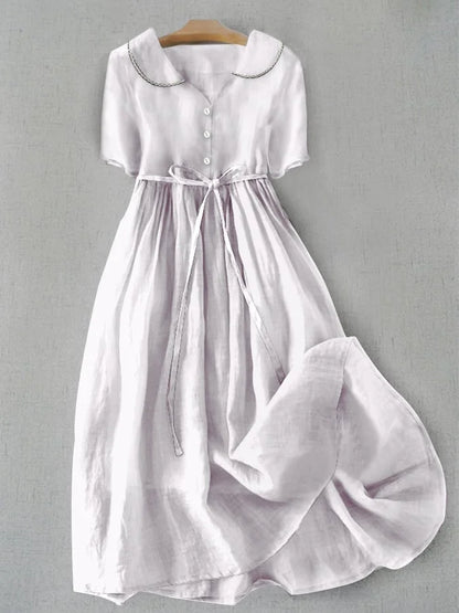 ISLA - VESTIDO MIDI FLUIDO