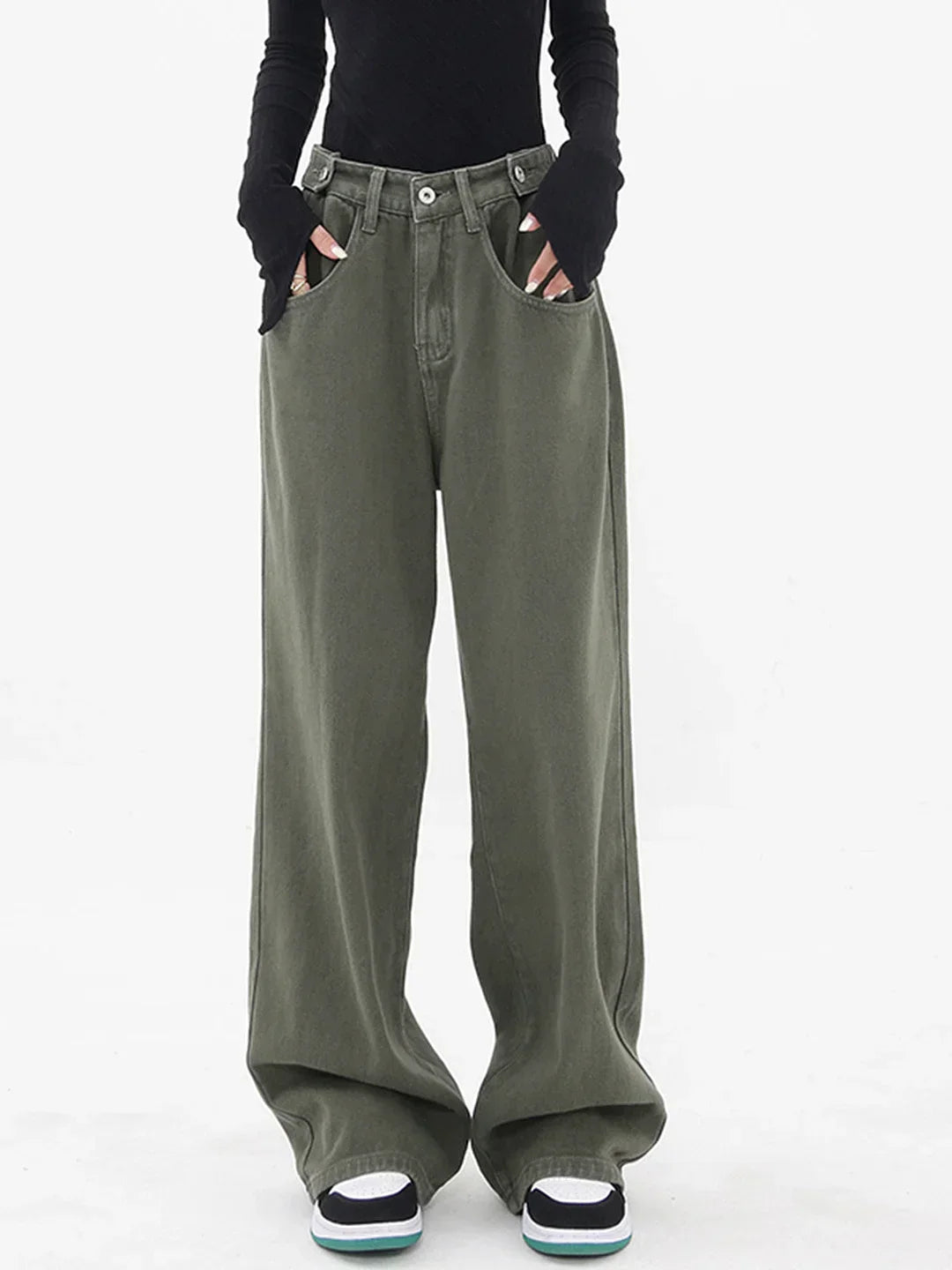 PANTALÓN VAQUERO HOLGADO