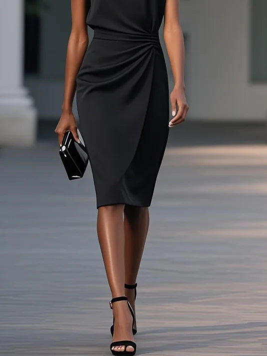 ALESSIA - VESTIDO MIDI DE DISEÑO