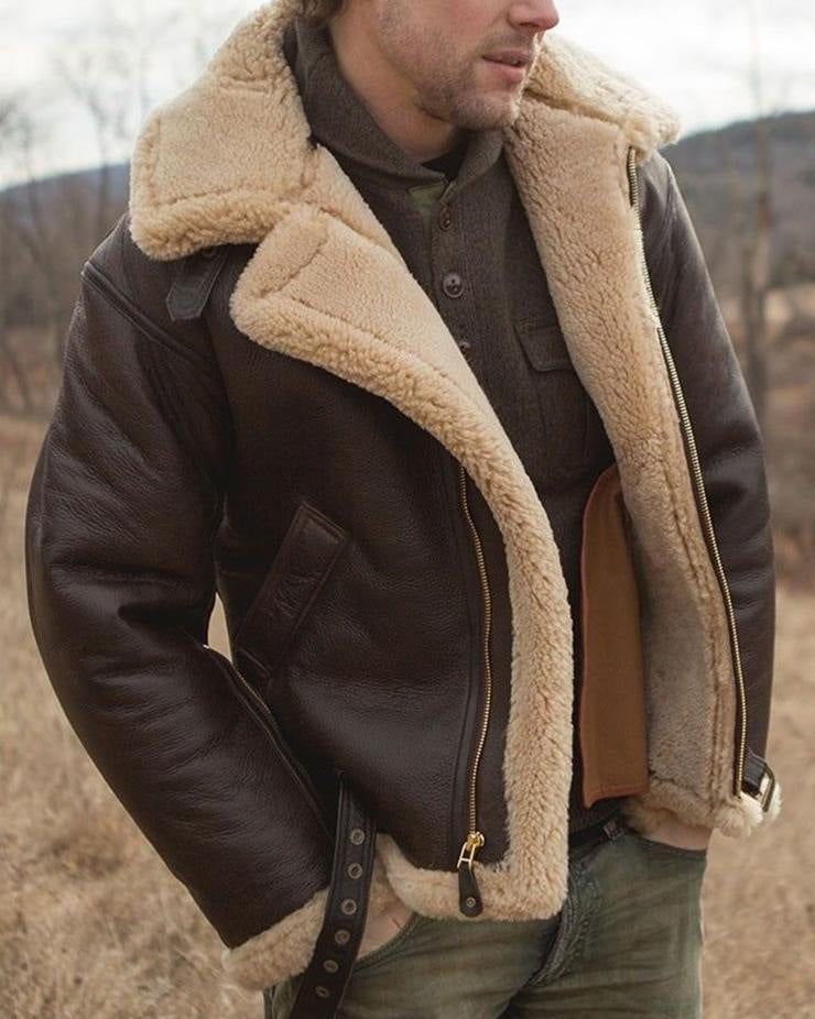 MAVERICK | Chaqueta de cuero acolchada.