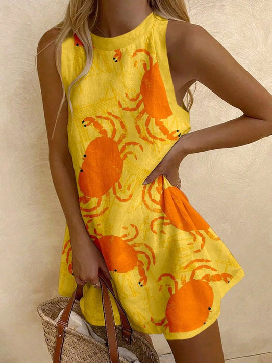 ISA - MINIVESTIDO ESTAMPADO