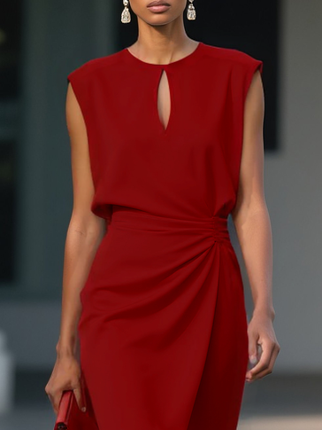 ALESSIA - VESTIDO MIDI DE DISEÑO