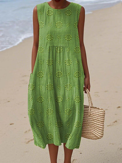 AÍDA - VESTIDO MIDI ESTAMPADO
