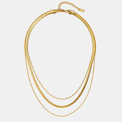 COLLAR DE CADENA MULTICAPA