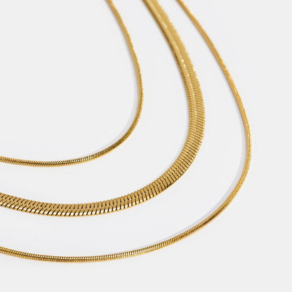COLLAR DE CADENA MULTICAPA