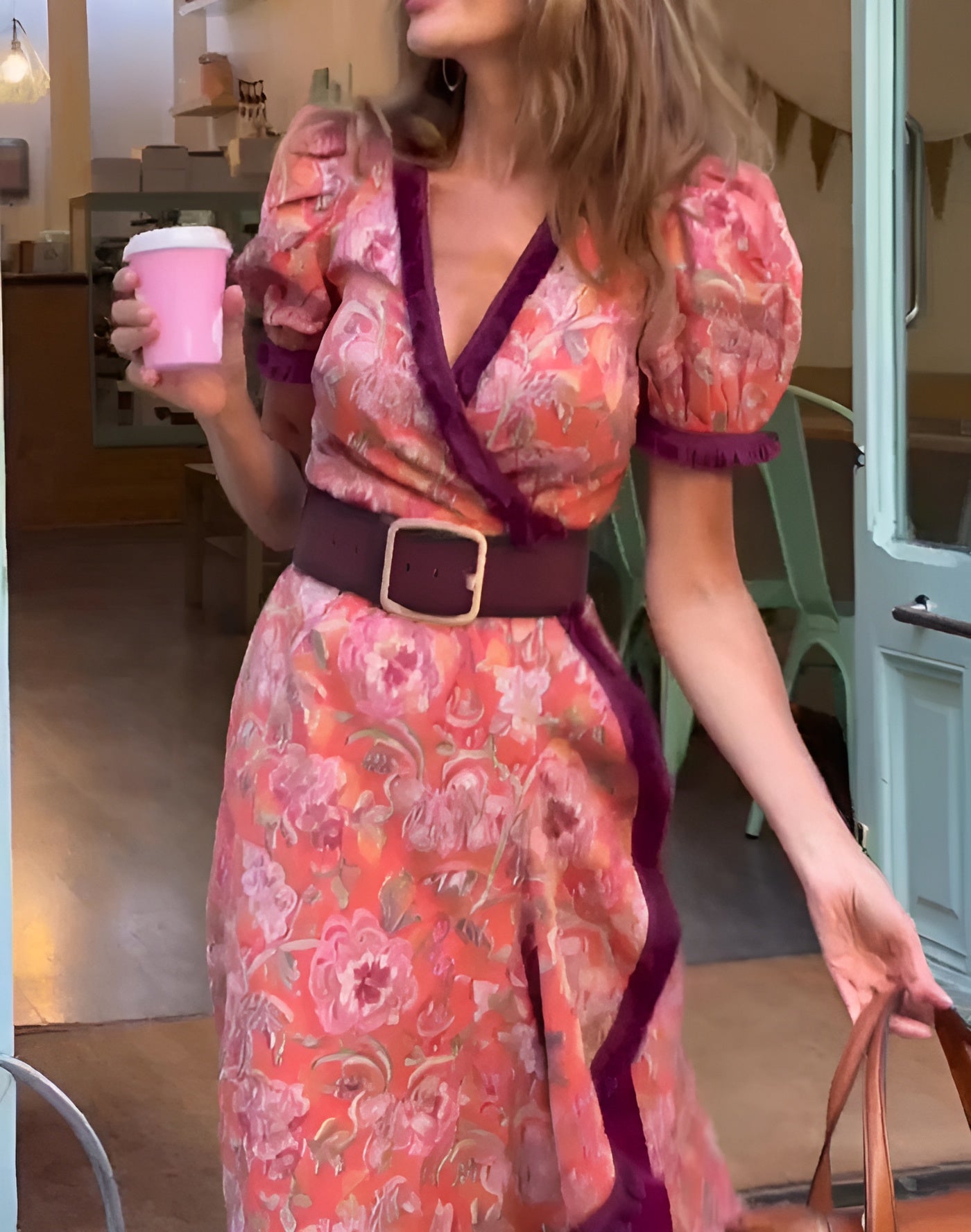 SERENA - VESTIDO LARGO ESTAMPADO