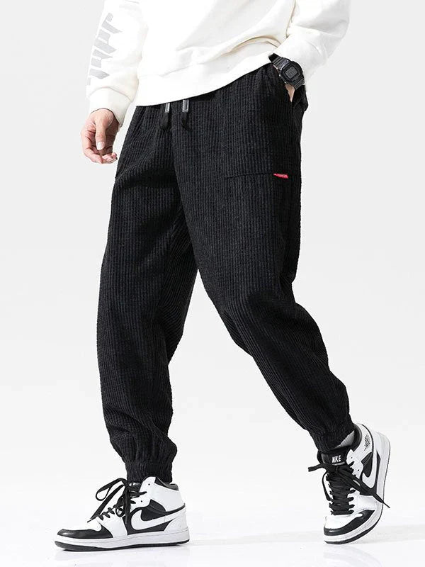 PANTALÓN DE PANA ESTILO JOGGER