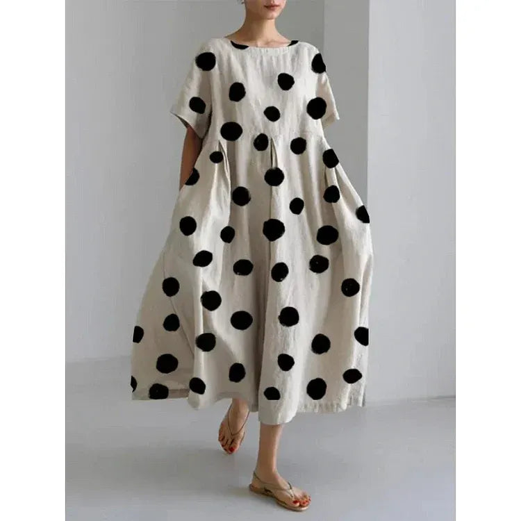 Valentina - Vestido midi estampado