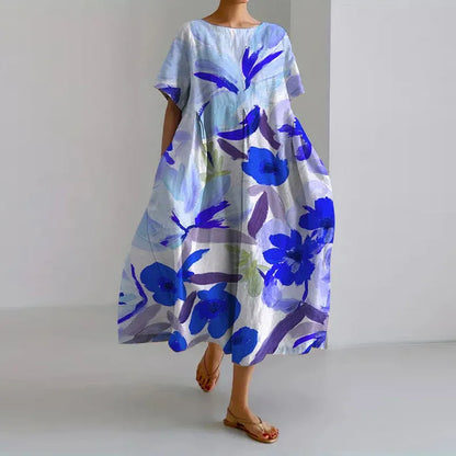 Valerie - Vestido midi estampado