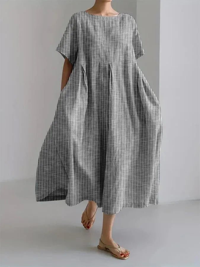 Blanca - Vestido midi estampado