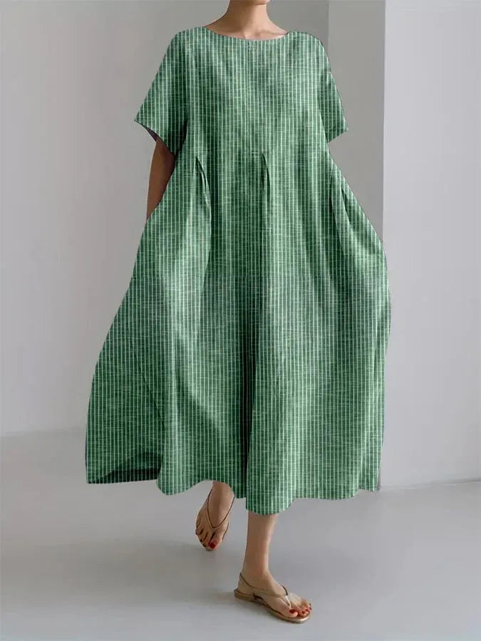Blanca - Vestido midi estampado