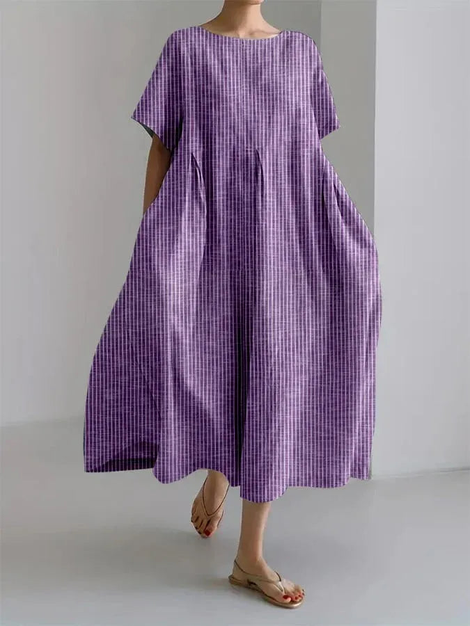 Blanca - Vestido midi estampado