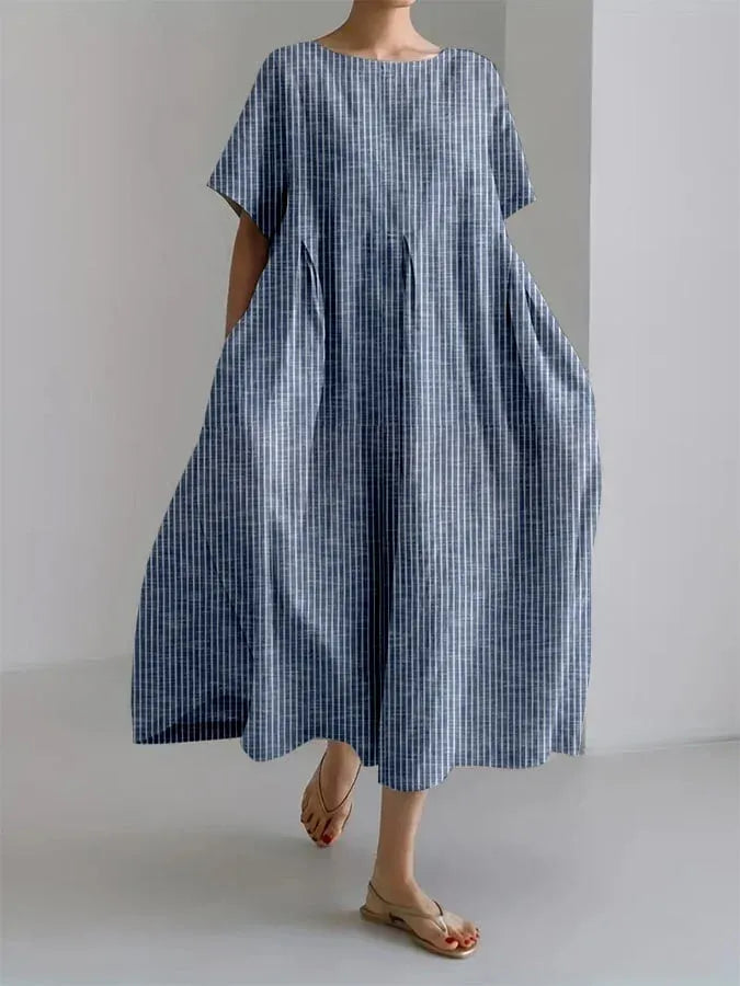 Blanca - Vestido midi estampado