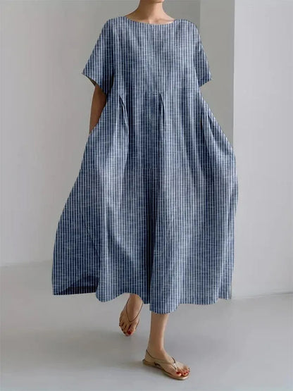 Blanca - Vestido midi estampado