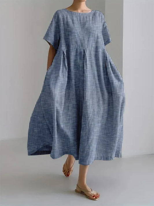 Blanca - Vestido midi estampado