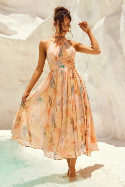 Sofía - Vestido midi estampado
