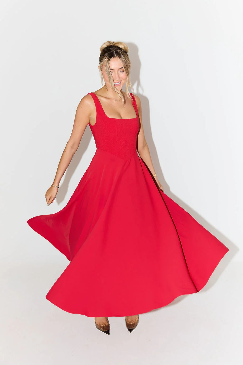 AMELIA - VESTIDO MIDI FLUIDO