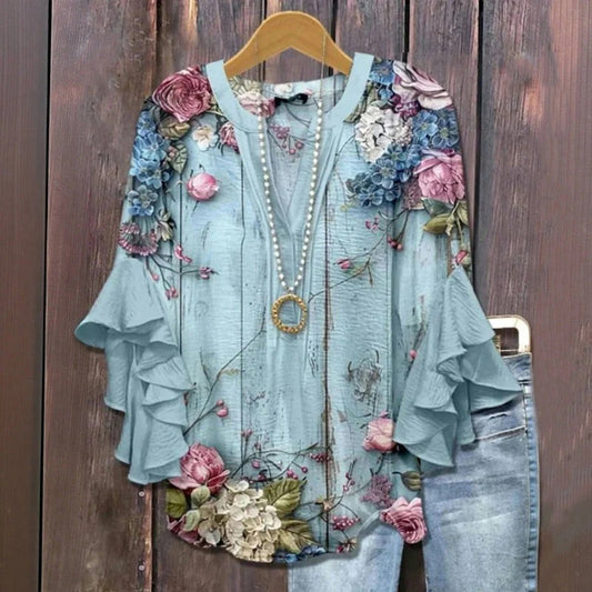 MARTA - BLUSA ESTAMPADA