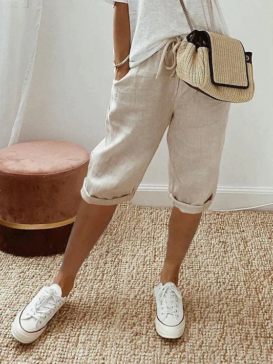 DUNA - PANTALÓN DE LINO
